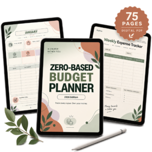 Zero-Based Budget Planner (2026 Edition)